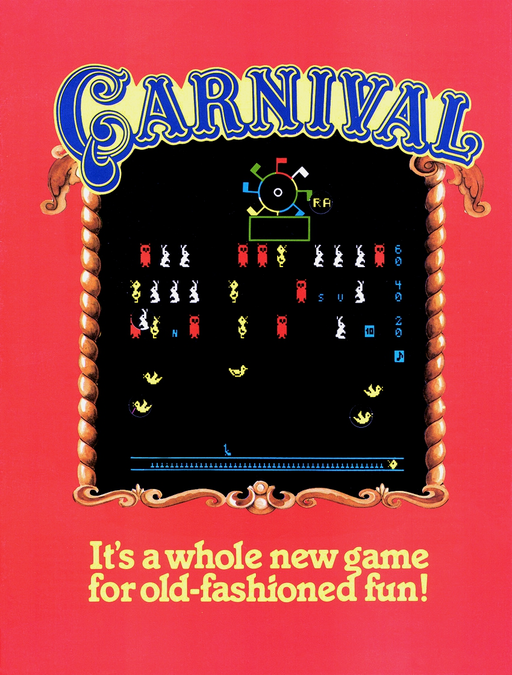 Verbena (bootleg of Carnival) Arcade Game Cover
